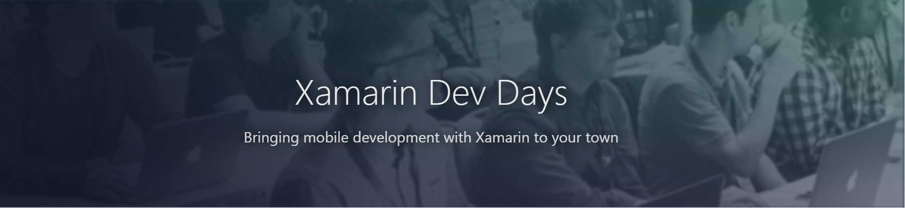 Xamarin Dev Day Backdrop Image